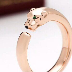 Panthère Inspired Ring in Rose Gold